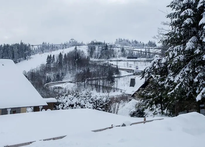Welcome In - Met Eigen Parkeerplaats, Gelegen Aan De Skilift En Bikepark, Fiets- En Skiberging Apartmán